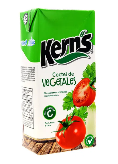 KERNS COCTEL DE VEGETALES 1LITRO TETRA